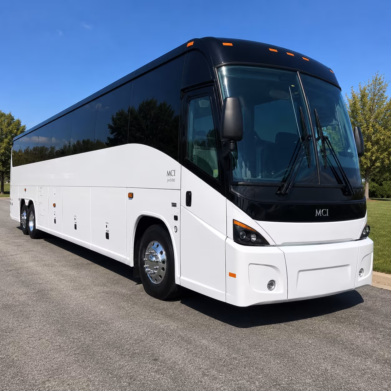 Warren Airport Shuttle & Transportation party bus exterior