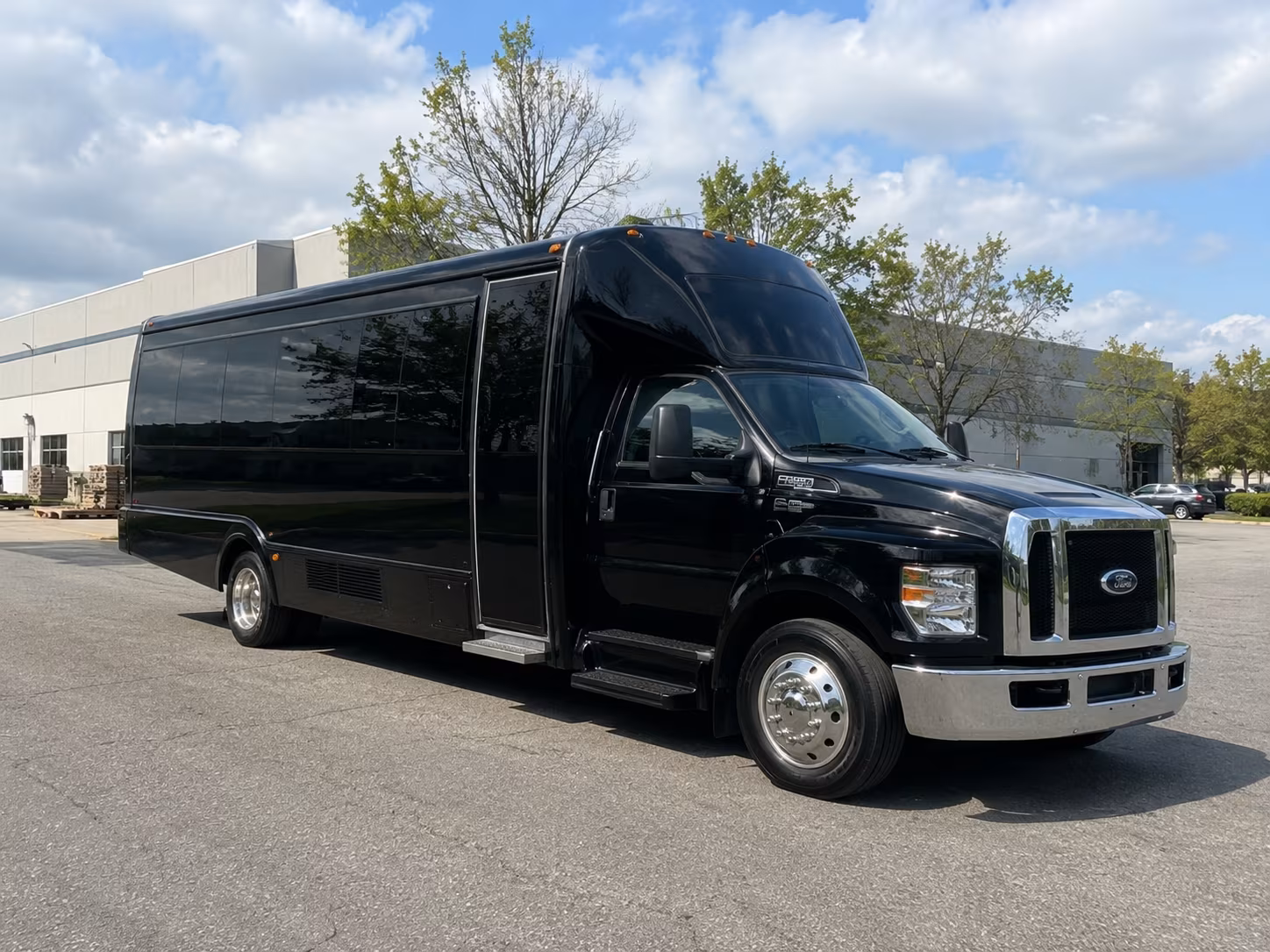 Warren Bachelor & Bachelorette Transportation party bus exterior