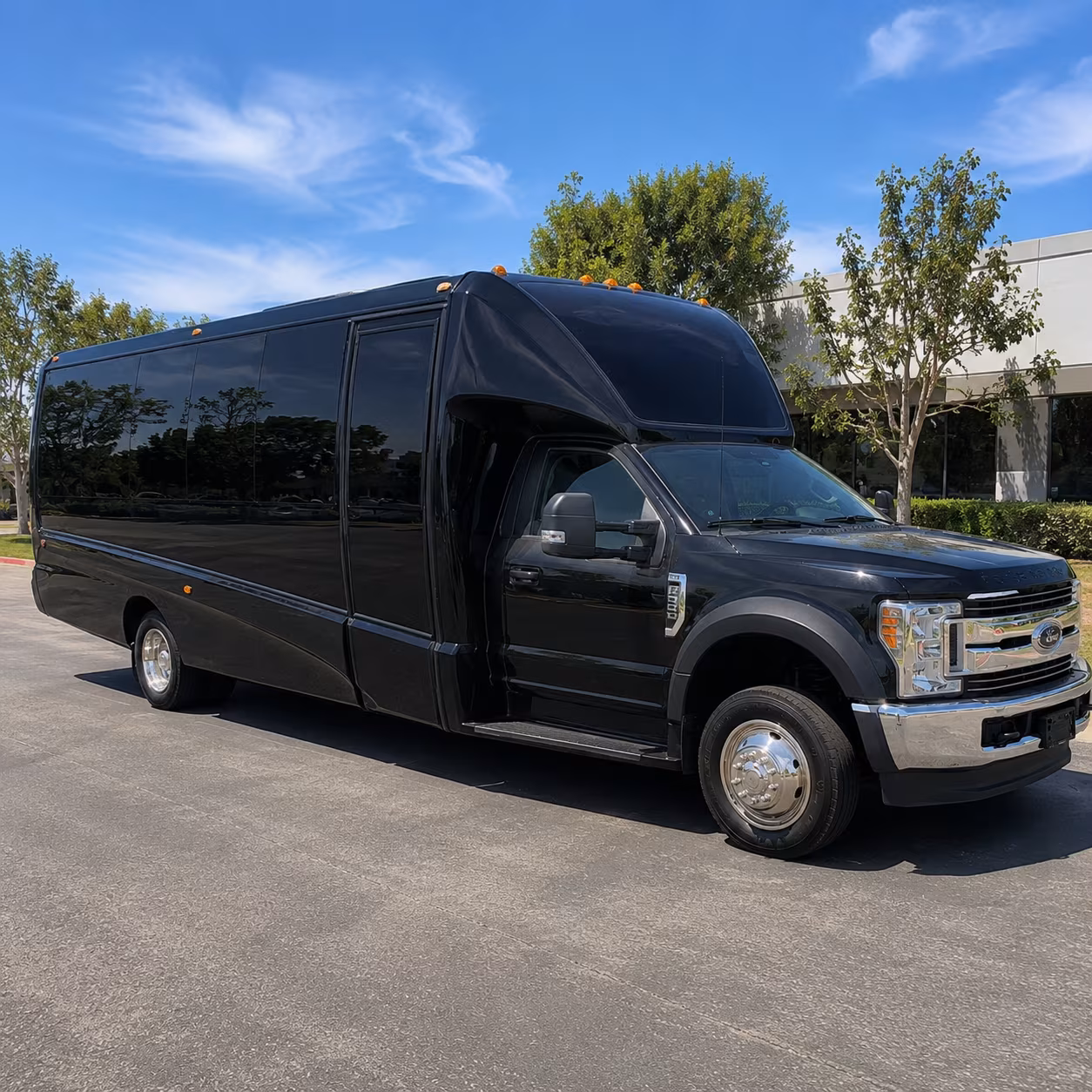 Warren Birthday, Sweet 16, & Quinceañera Transportation party bus exterior