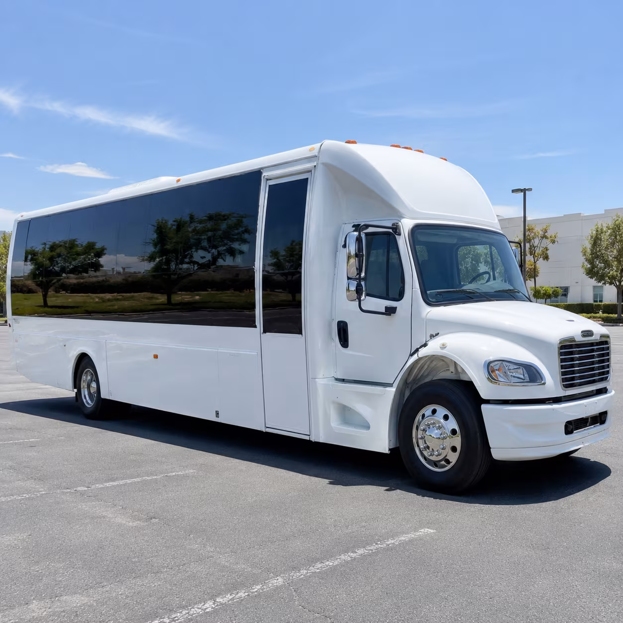 Warren Concert & Music Festival Transportation party bus exterior