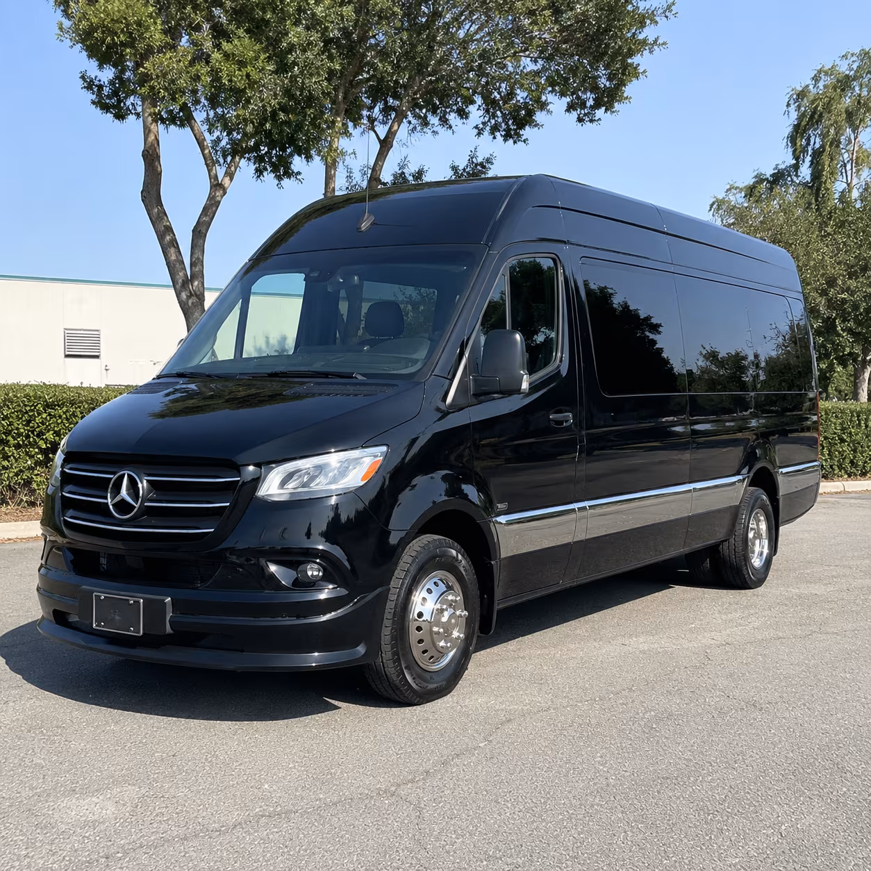 Warren Corporate Transportation party bus exterior