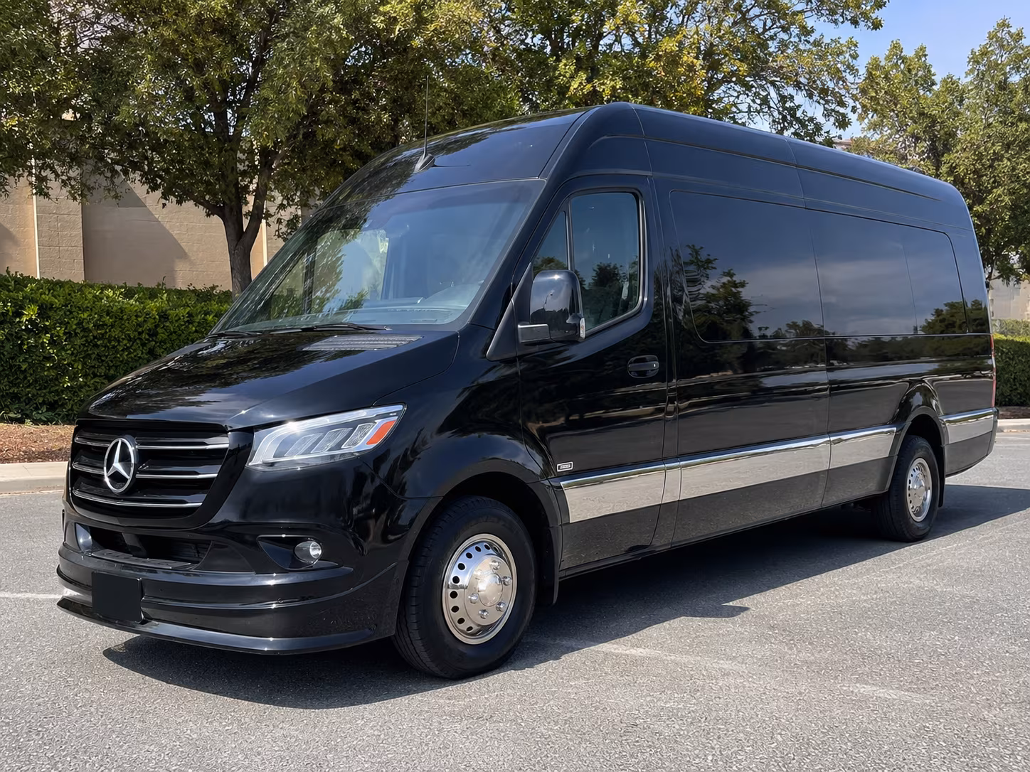 Warren Corporate Transportation party bus exterior