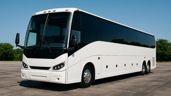 Exterior of Warren Party Bus Company's 40 Passenger Party Bus in Pontiac
