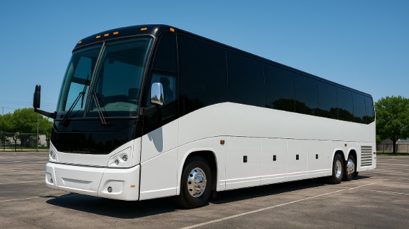 Exterior of Warren Party Bus Company's 40 Passenger Party Bus in Sterling Heights