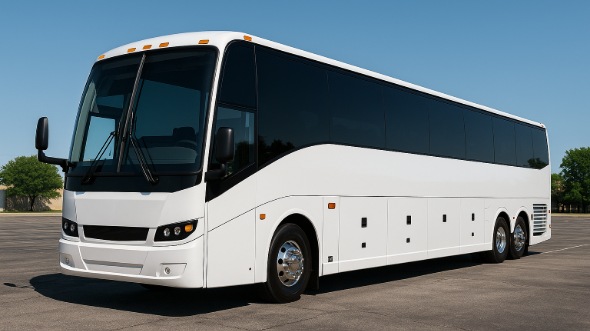 Exterior of Warren Party Bus Company's 50 Passenger Party Bus in Rochester Hills