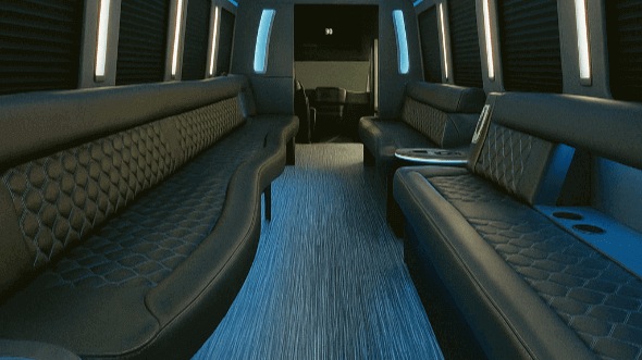 warren 30 passenger party bus rental