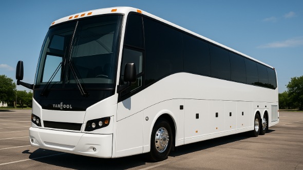 warren employee shuttle charter bus rental